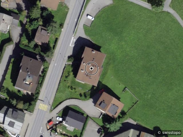 Luftbild Landstrasse 89, Baar