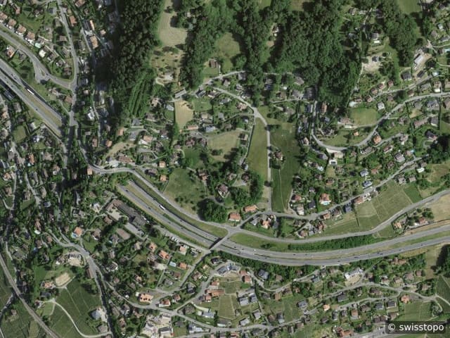 Luftbild Grandvaux