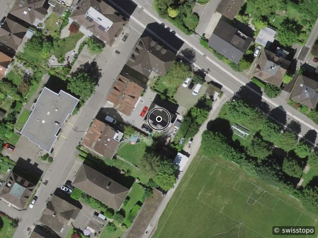 Luftbild Wiesenstrasse 16a, Wettingen