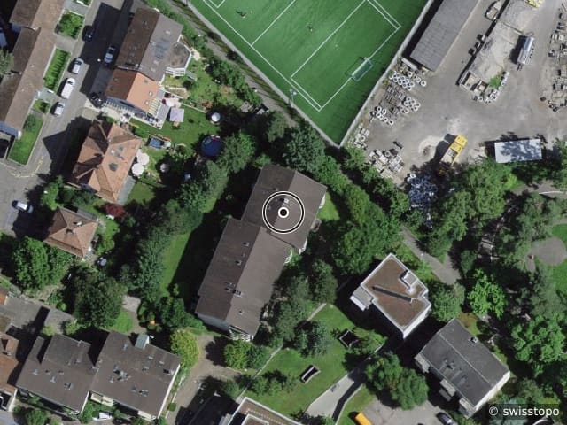 Luftbild Baslerstrasse 343, Allschwil