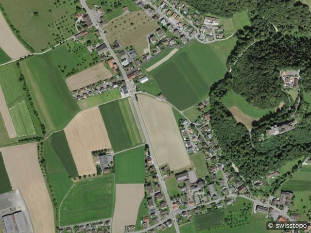 Luftbild Wikon