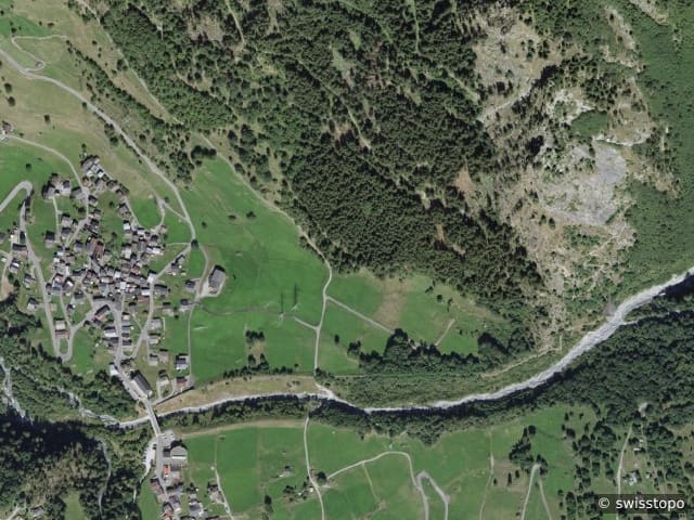 Luftbild Fionnay