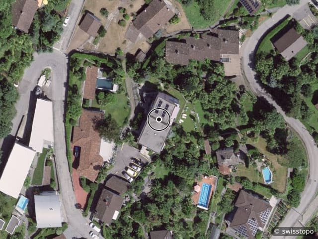 Luftbild Via Costa di Mezzo 34, Brissago