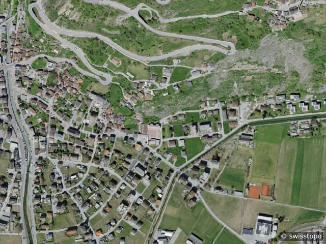 Luftbild Steg VS