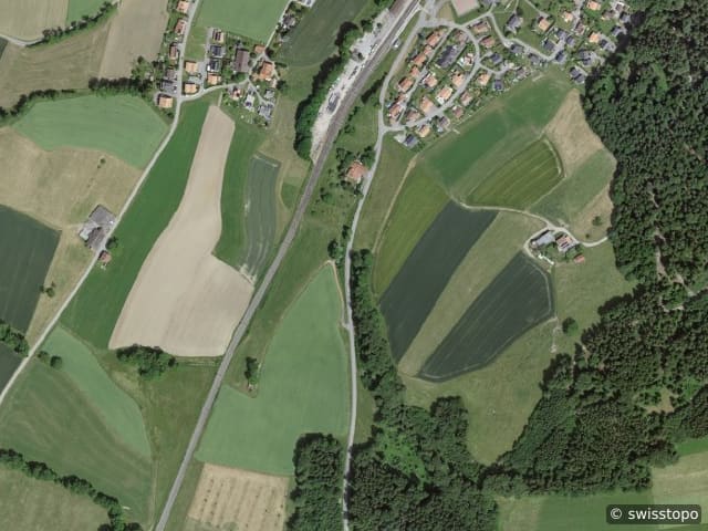 Luftbild Vauderens