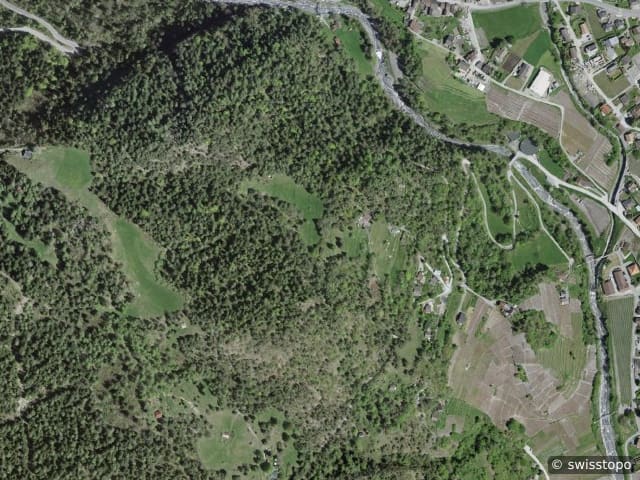 Luftbild Mayens-de-Chamoson
