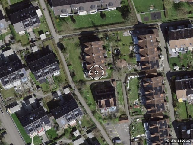 Luftbild Schulhausweg 30, Steinhausen