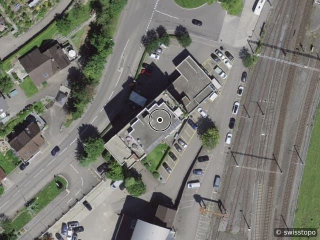 Luftbild Bahnhofstrasse 62, Uzwil