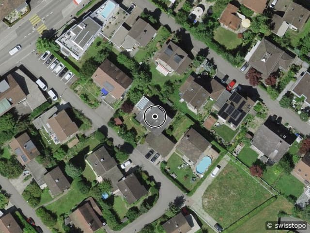 Luftbild Albisstrasse 18, Wettingen