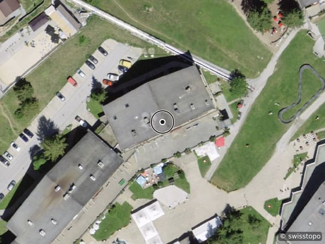 Luftbild Place du Village 11, Anzère