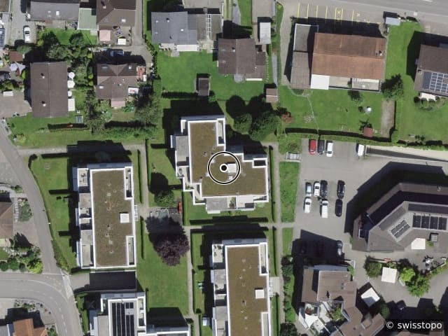 Luftbild Schulstrasse 20a, Schwarzenbach