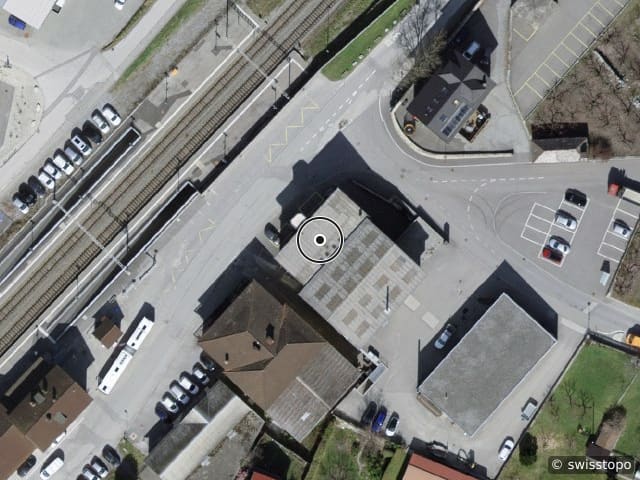 Luftbild Rue des Caves 6, Riddes
