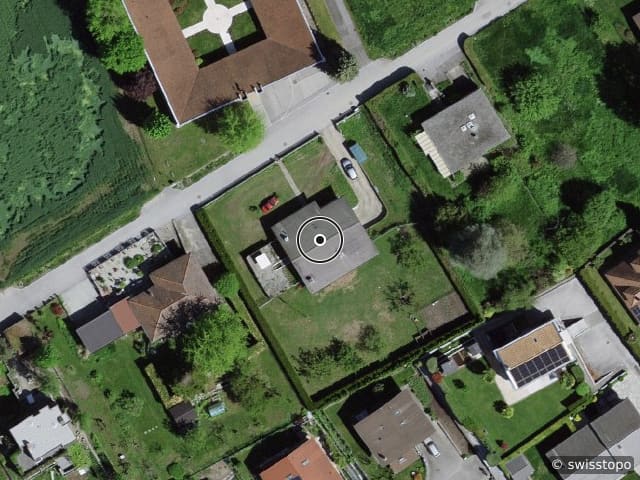 Luftbild route d'erbignon 28, Conthey