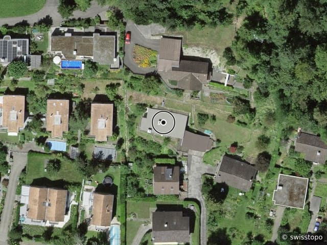 Luftbild Münzentalstrasse 59, Hausen