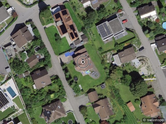 Luftbild Kamorstrasse 8, Uzwil
