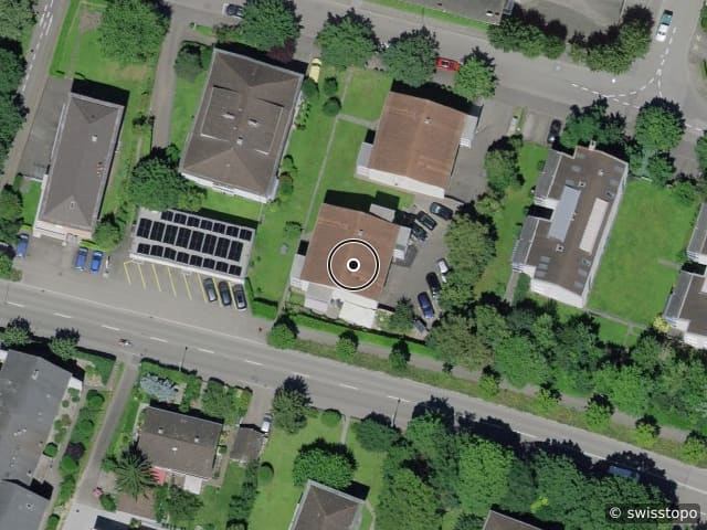 Luftbild Eptingerstrasse 52, Muttenz