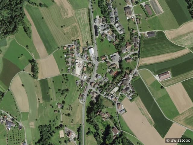 Luftbild Hilfikon