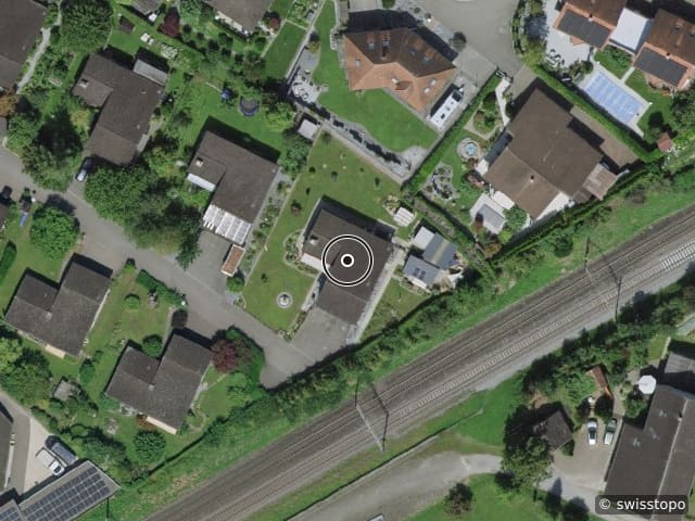Luftbild Gartenstrasse 7, Erlen