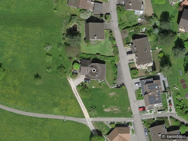Luftbild Unterer Lebernweg 19, Nunningen