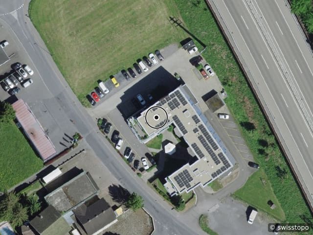 Luftbild Kauenstrasse 4, Mels