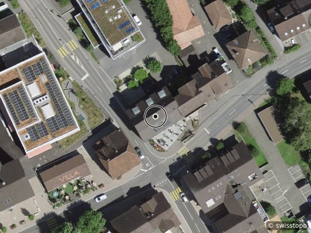 Luftbild Oberdorfstrasse 1, Seengen