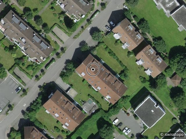Luftbild Feldstrasse 13a, Mellingen