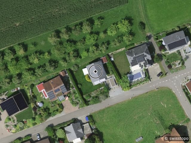 Luftbild Husackerstrasse 11, Dettighofen