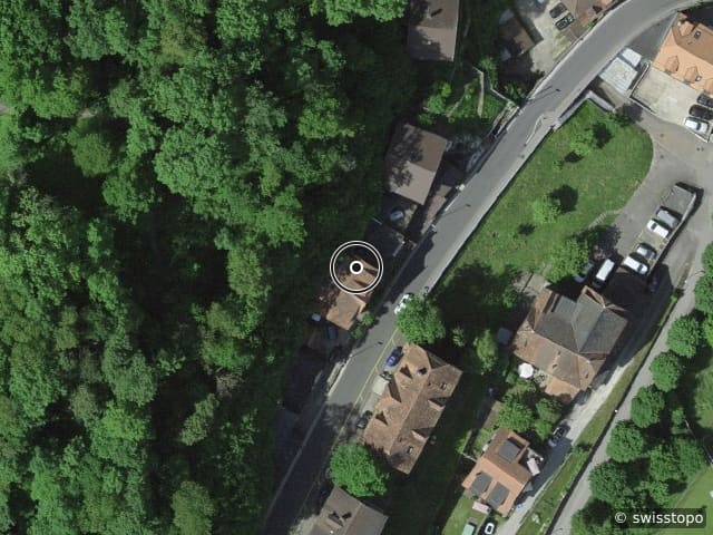Luftbild Route Neuve 33, Fribourg
