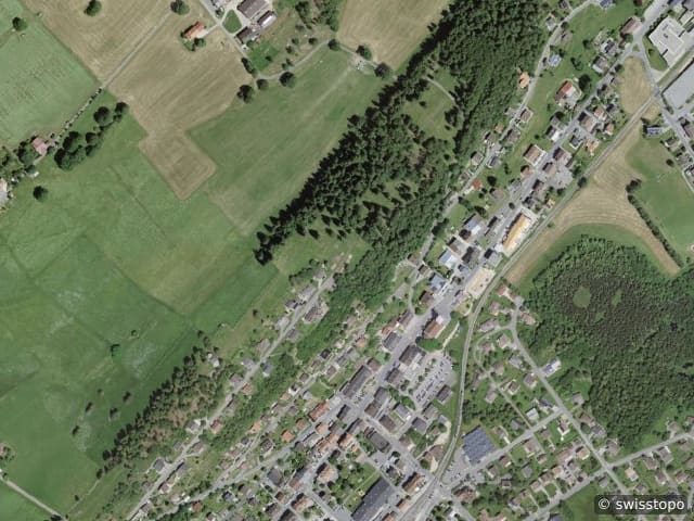 Luftbild Rue de l'Orbe 5, Le Sentier
