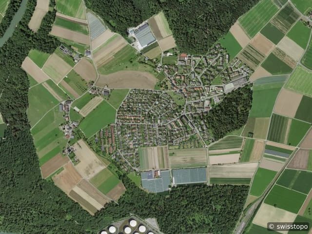 Luftbild Baden