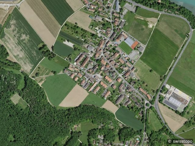 Luftbild Aire-la-Ville
