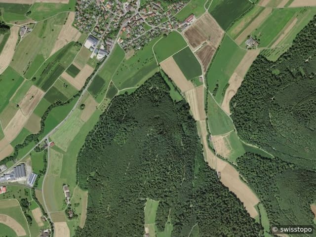 Luftbild Gipf-Oberfrick