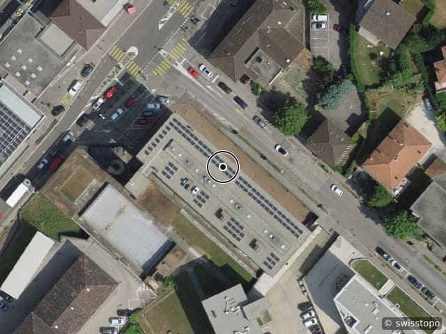 Luftbild Via Giuseppe Motta 2, Mendrisio
