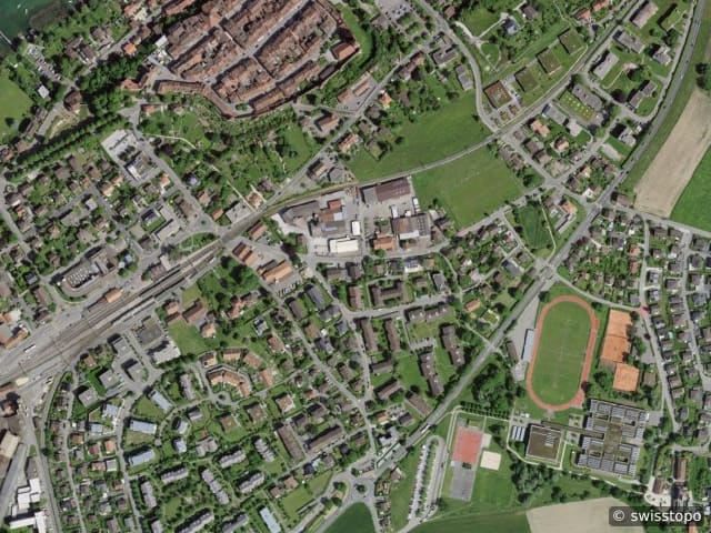Luftbild Murten