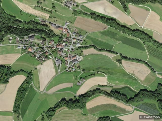 Luftbild Böbikon