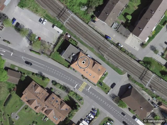 Luftbild Bernstrasse 9, Lyss