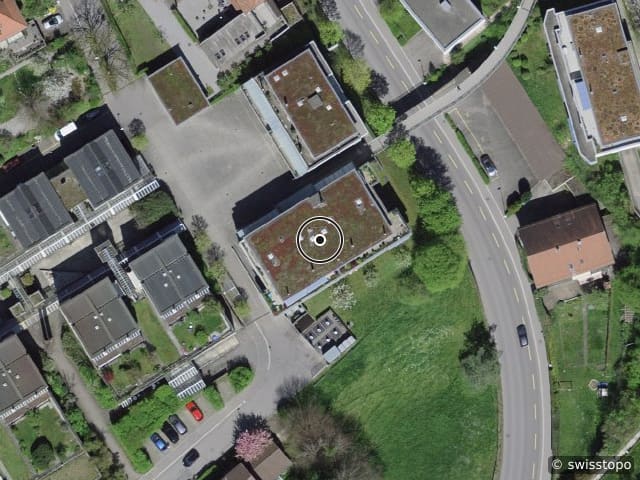 Luftbild Dorfmärit 9, Bolligen
