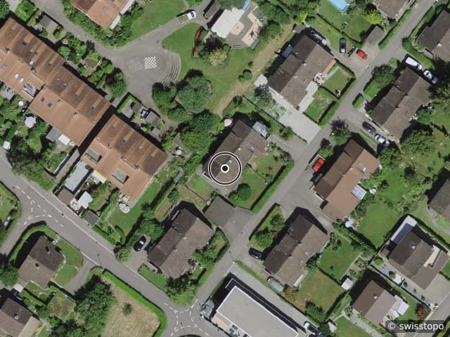 Luftbild Sonnmattweg 9, Wohlen