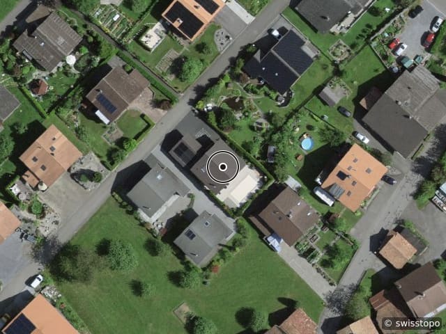 Luftbild Unterer Rüttiweg 5, Hofstetten b. Brienz
