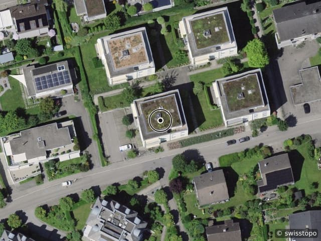 Luftbild Florastrasse 19, St . Gallen