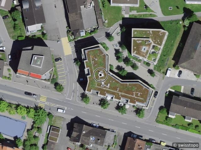 Luftbild St. Gallerstrasse 53, Jona
