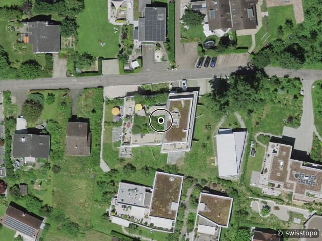 Luftbild Neubergweg 16, Therwil