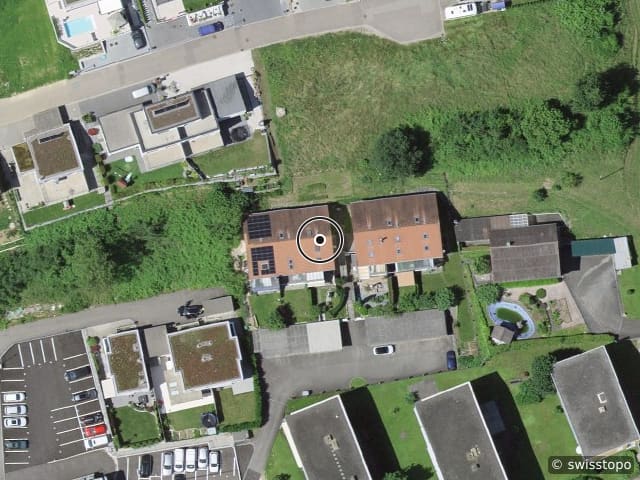 Luftbild Kugelweg 11C, Zwingen