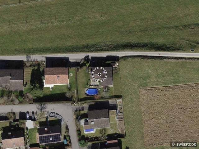 Luftbild Rütiweg 8, Guntmadingen