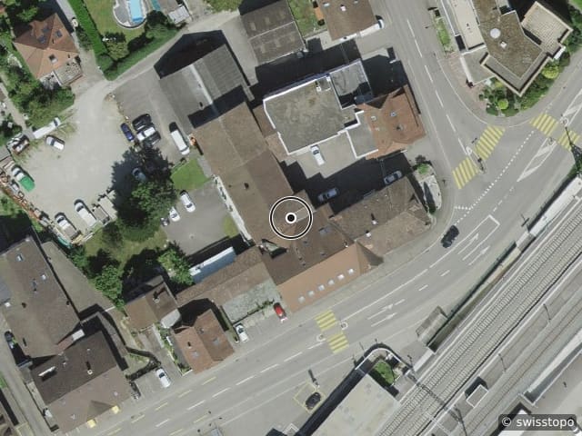 Luftbild Hauptstrasse 76, Murgenthal