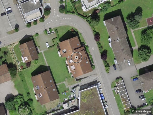 Luftbild Grubenstrasse 6, Frick