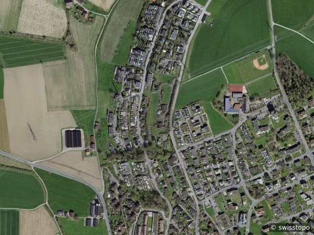 Luftbild Hünenberg)