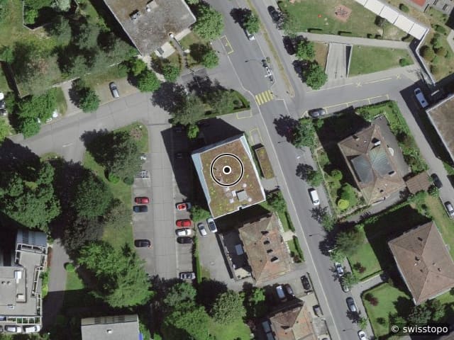 Luftbild Avenue du Temple 11, Lausanne