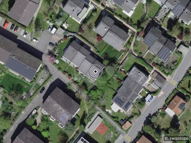 Luftbild Bachstrasse 28, Ostermundigen