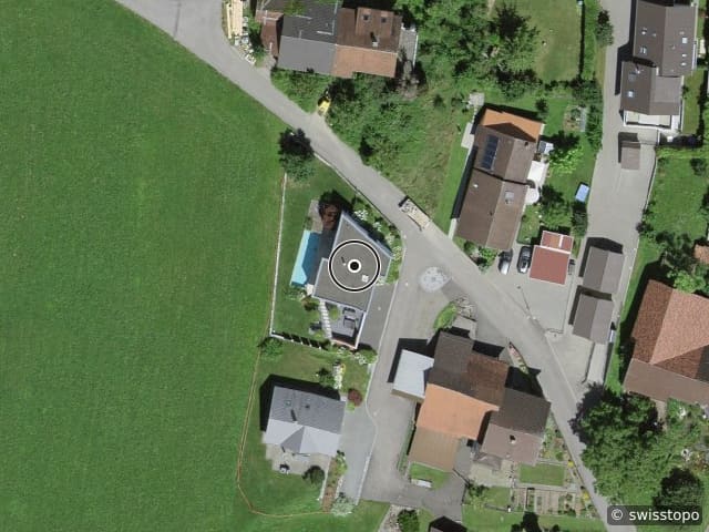 Luftbild Bergstrasse 67, Dintikon